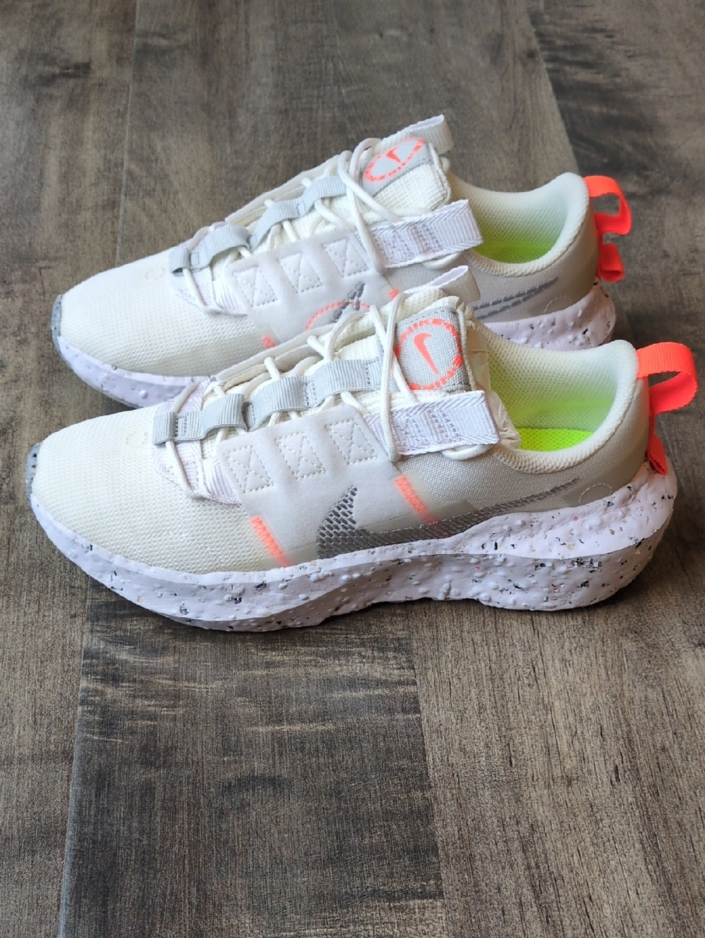 Nike Womens Crater Impact White CW2386-100 Size 7 Sneakers